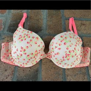 Floral bra | Underwire without push-up